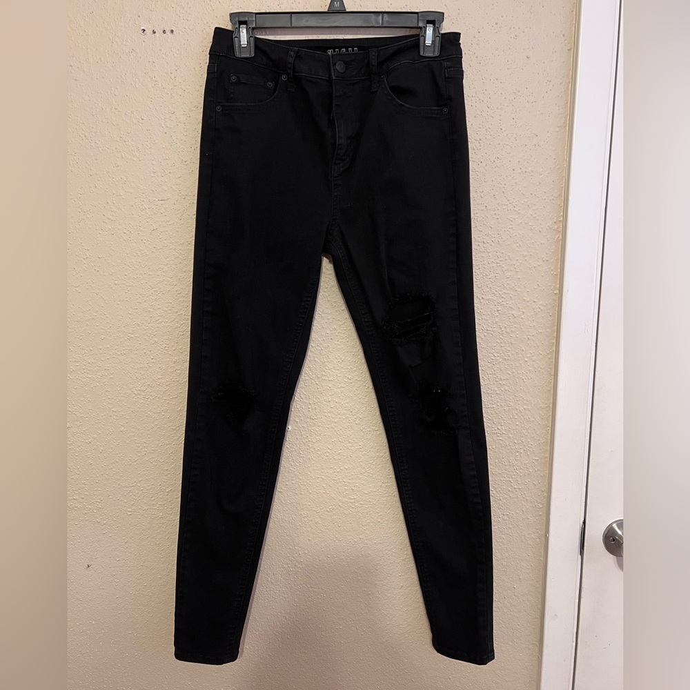 Wild Fable Ripped Black Jeggings